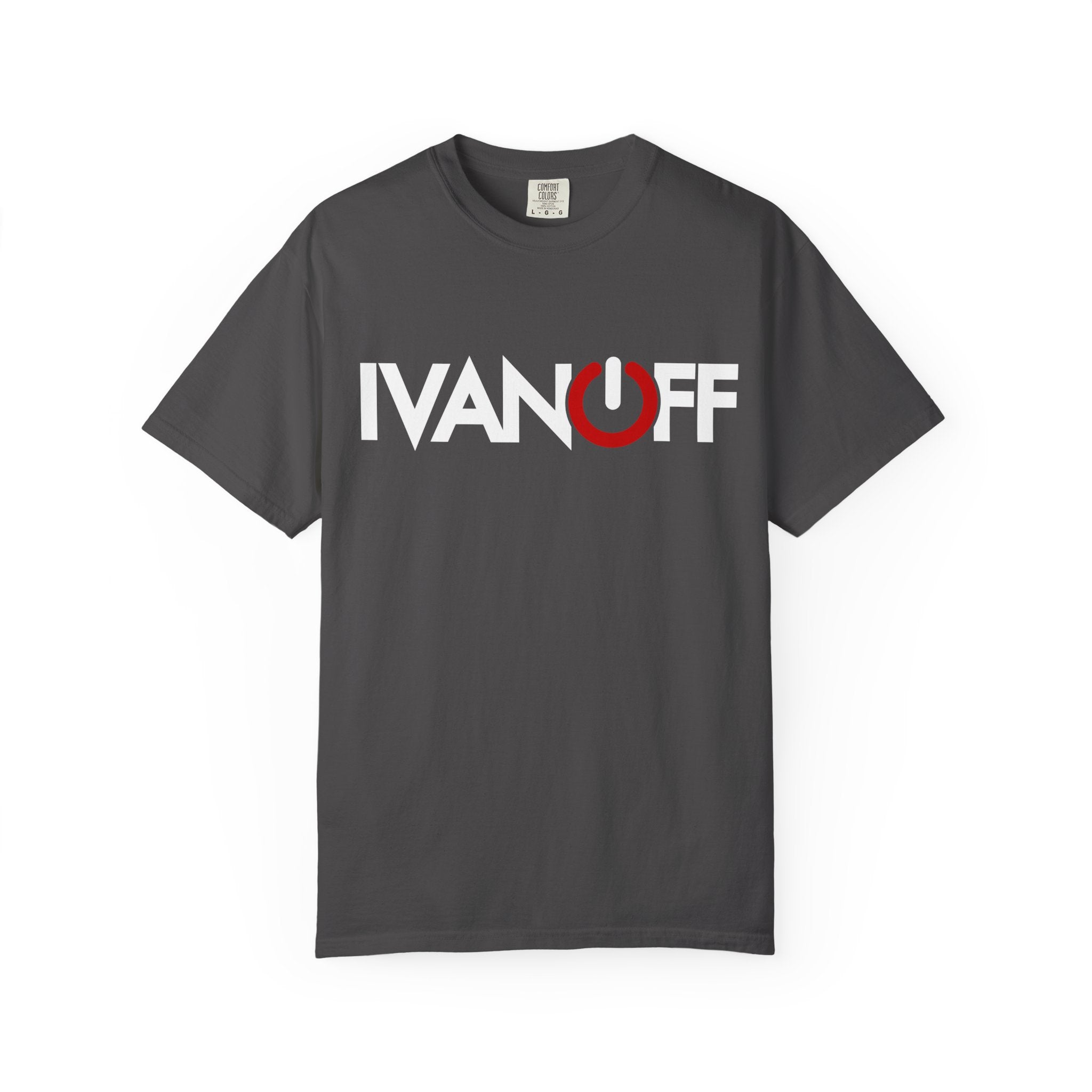 【Ennoy】PROFESSIONAL LOGO T-SHIRT M IvanOff T-Shirt - Power Button Logo Tee